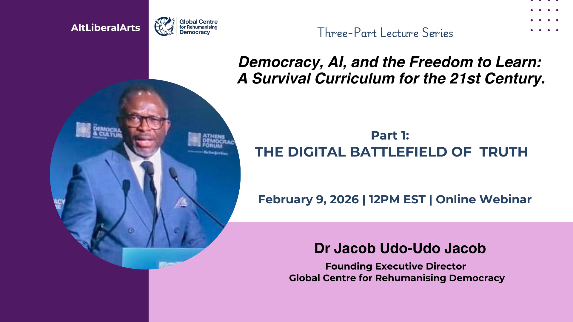 Democracy, AI, and the Freedom to Learn Part One